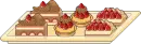 dessert tray