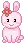 pink bunny rabbit
