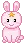 pink bunny rabbit