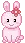 pink bunny rabbit