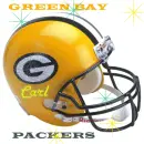 Green Bay Packer Helmets Helmet with Name