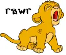 rawr simba