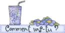 Cute Purple Glass And Flowers