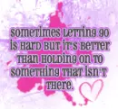 Letting Go