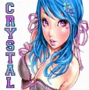 anime girl - crystal