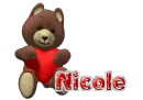 Nicole w/bear