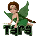 Tara w/st. patty's day fairy