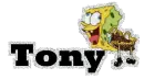 Tony w/spongebob