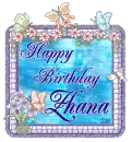 Happy Birthday Zhana