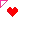 heart flashing cursor