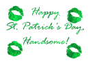happy st. patrick's handsome 