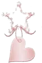 pink star tag