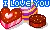 i love you candies