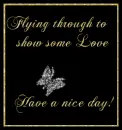 Flying through to show some love