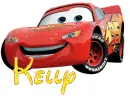 Disney Lighting McQueen with Name