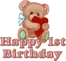 Happy 1st Birthday