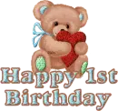 Happy 1st Birthday