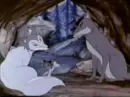 Animals of farthing wood - Blue foxes