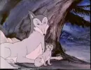 Lady Blue and Cub