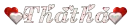 Name with Hearts on the Side