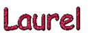 glittery Laurel