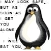 I will eat you