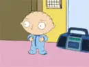 stewie doing the robot