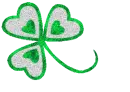 Silver & Green Clover