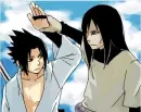sasuke y orochimaru