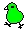 green chicken