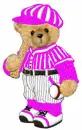 pink baseball bear