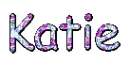 glittery katie