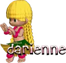 Darienne w/hula girl