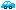 mini blue car