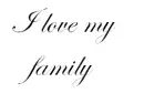 i love my FAMILY