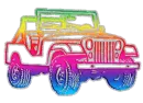 glitter jeep