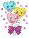 glitter heart