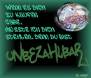 unbezahlbar