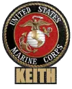 Keith w/marine emblem