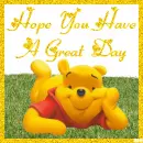 Pooh with Hope You Have A Great Day