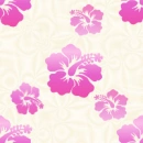 tropical pink flowers on beige