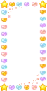 yellow and pink