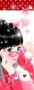 pink glasess