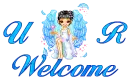U R Welcome - Purple FairyDoll