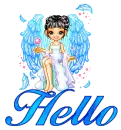 Hello - Blue FairyDoll
