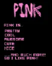pinkPINK BLACK HEART LOVE
