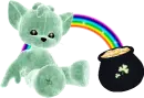 kitty and rainbow