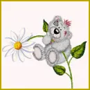 Teddy Bear With Flower