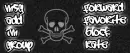 black skull