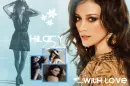 Hilary duff with love collage